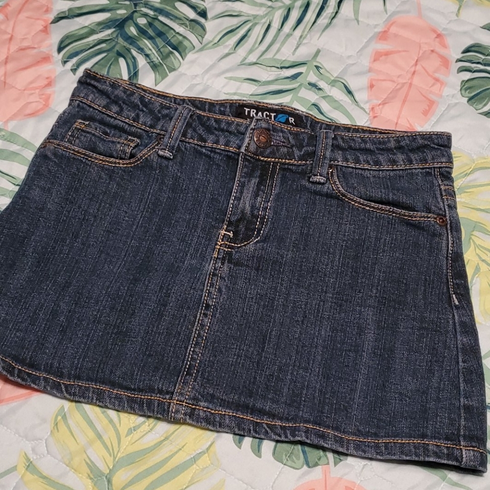 Tractor Jeans skirt